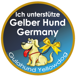 Gelber Hund Logo